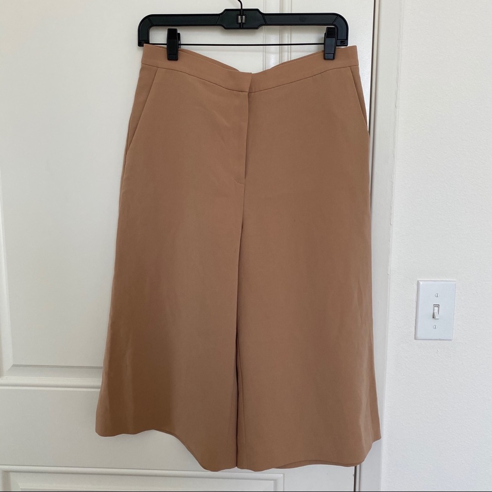 ann taylor 3/4 length wide leg pants